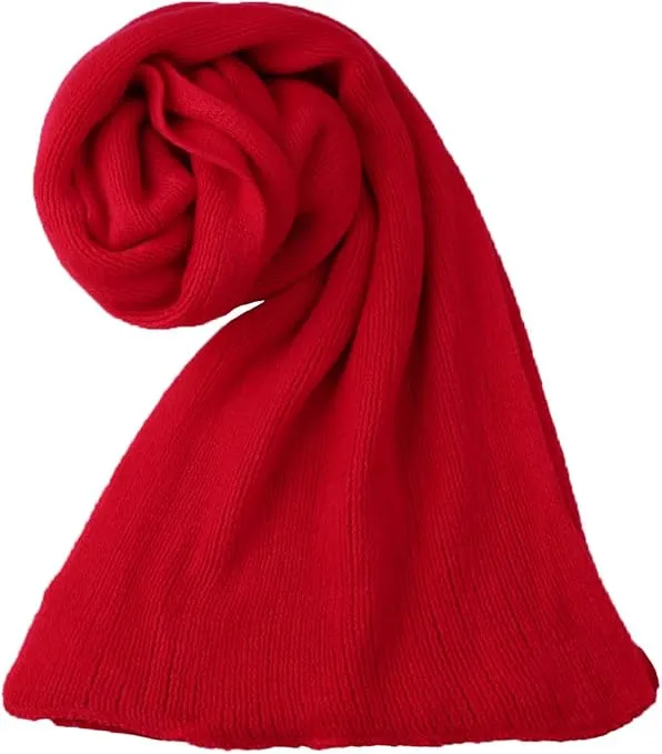 Allegra K Women Winter Scarf Warm Knitted Long Rectangle Shape Stylish