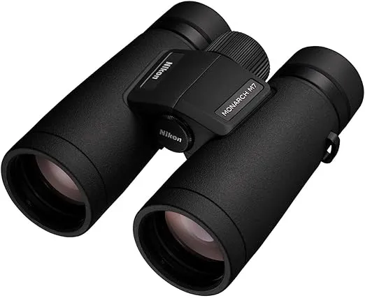 Nikon Monarch M7 8x42 Binocular Bundle with Nikon Lens Pen and Harness (3 Items)