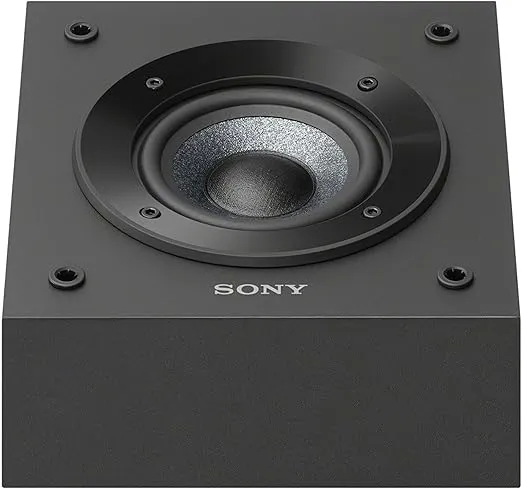 Sony SSCSE Dolby Atmos Enabled Speakers, Black (Pair), 4 Inch (Pack of 2)
