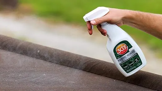 303 Products Fabric Guard - Restores Water and Stain Repellency To Factory New Levels, Simple and Easy To Use, Manufacturer Recommended, Safe For All Fabrics, 32oz (30606CSR) Packaging May Vary