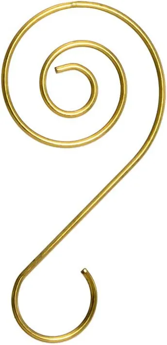 Kurt S. Adler W5130 Ornament Hooks, Gold, 30 Hooks