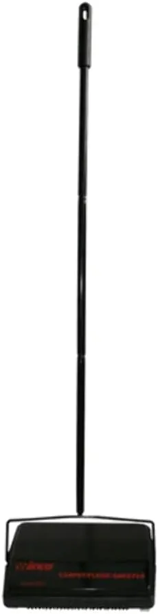 Winco Steel Carpet/Floor Sweeper,Medium,Black