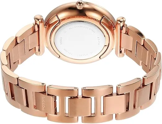 Fossil Women's Carlie Stainless Steel Casual Quartz Watch