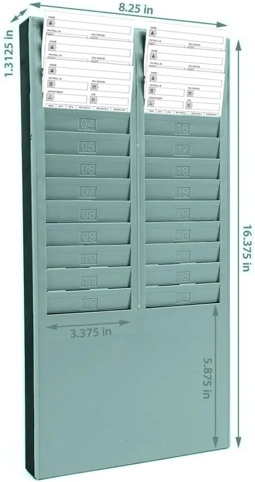 uPunch Time Card Rack