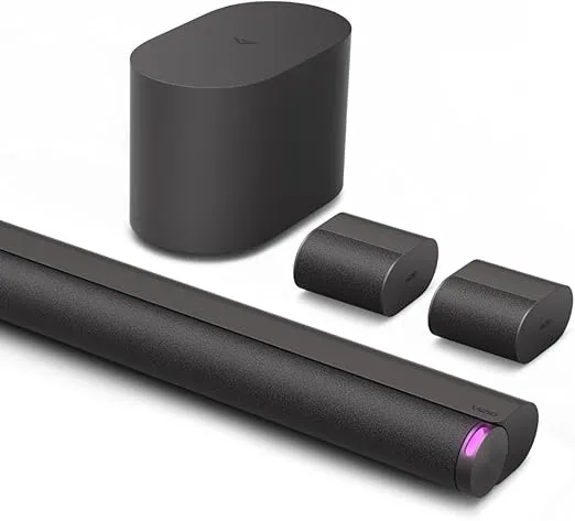 VIZIO Elevate SE 5.1.2 Soundbar, Wireless Subwoofer, Surround Sound w/Dolby Atmos, DTS:X, Bluetooth Speaker - SL512X-0806 (New, 2024 Model)