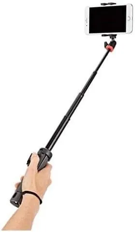 JOBY JB01550-BWW TelePod Mobile Tripod for Smartphone and Camera - Bluetooth Remote, Monopod, Selfie Stick, Vlogging, iPhone, Mirrorless, 360, Action Camera, Lights