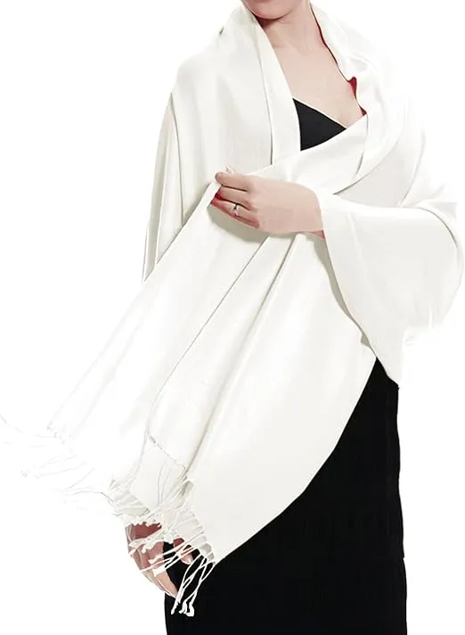 TZ Promise Pashmina Large Soft Plain Shawl/Wrap/Scarf for Women