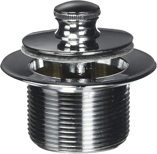 Watco 38305-CP Push Pull Closure Tub, Chrome Plated