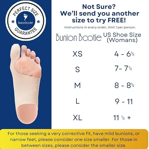 Bunion Corrector for Women Big Toe Separator - Ultra-Thin Brace for Inside Shoes. Big Toe Straightener Socks for Women. Hammer Toe Soft Flexible Bunions Splints. XLarge-Right