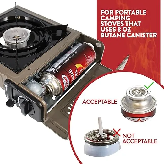 GasOne Butane Fuel Canister (12 Pack)