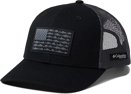 Columbia Unisex Kid's PFG Fish Flag Snap Back