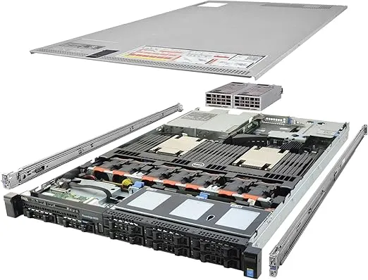 Dell PowerEdge R630 Server 2X E5-2690v3 2.60Ghz 24-Core 128GB H330 Rails (Renewed)