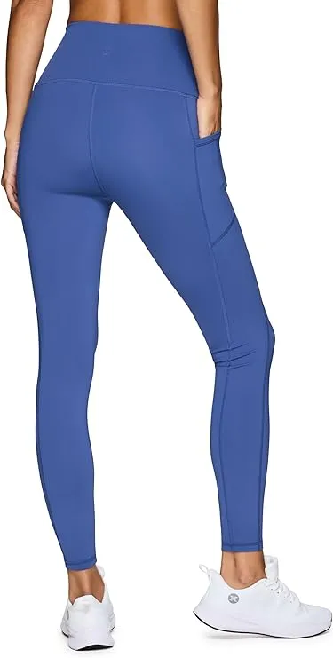 RBX Active High Waisted Squat Proof Workout Yoga Leggings with Pockets for Women