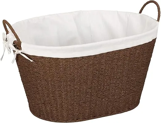 Paper Rope Laundry Basket