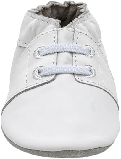 Robeez Baby Boys and Unisex Soft Soles Slip-Resistant Crib Shoes Slippers for Infant and Toddler, 0-24 Months
