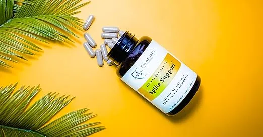 The Wellness Company Original Spike Support Formula Supplement | 120 Capsule 2 Month Supply | Natural Immunity Booster with Herbal Extracts | Vegan, Non-GMO, Gluten-Free