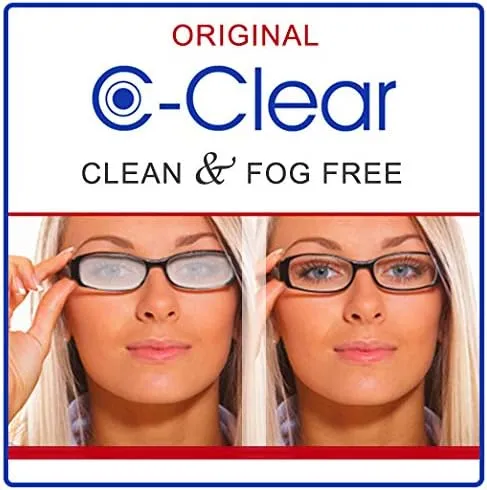 C-Clear Anti Fog Lens Cleaner - (3) 1-1/8 oz Cups Anti-Fog Gel