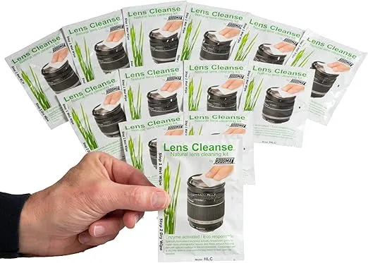 Lens Cleanse Natural Cleaning Kit - 12 Pack