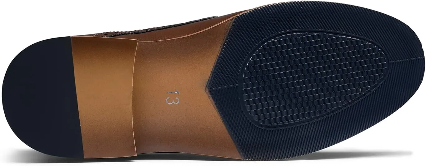 Bruno Marc Boy's Prince-K1 Classic Oxfords Dress Shoes