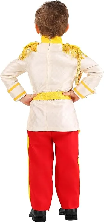 Disney Cinderella Kids Prince Charming Costume Boys, Toddler Prince Charming Outfit, Royalty Halloween Jumpsuit