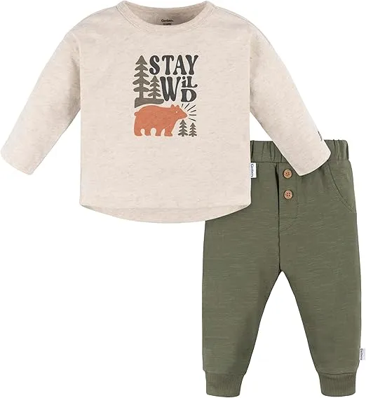 Gerber baby-boys Baby Boys' Jogger Set