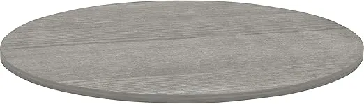 Lorell Weathered Charcoal Round Conference Table