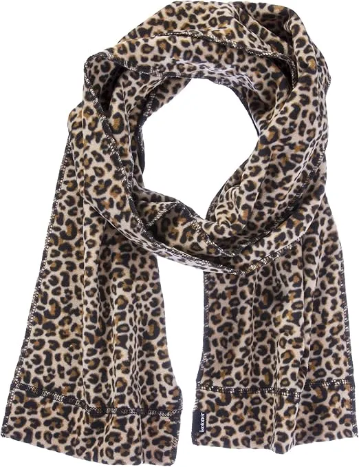 isotoner Womens Water Repellent Soft Stretch Fleece Scarf