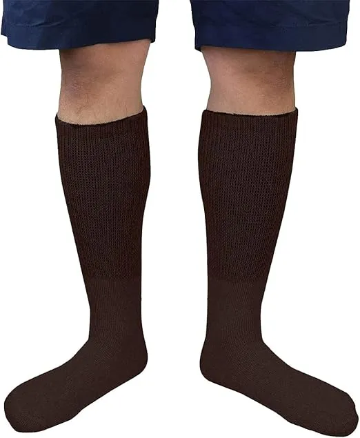 Falari Physicians Approved Diabetic Socks Crew Unisex 3, 6 or 12-Pack