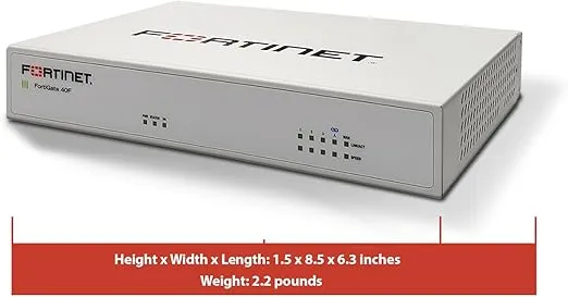 FortiGate-40F Firewall Appliance Plus 5 Year FortiCare Premium and FortiGuard Unified Threat Protection (UTP) (FG-40F-BDL-950-60)